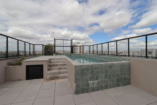 Área Comum - Piscina de apartamento para alugar com 2 quartos, 51m² em Campestre, Santo André