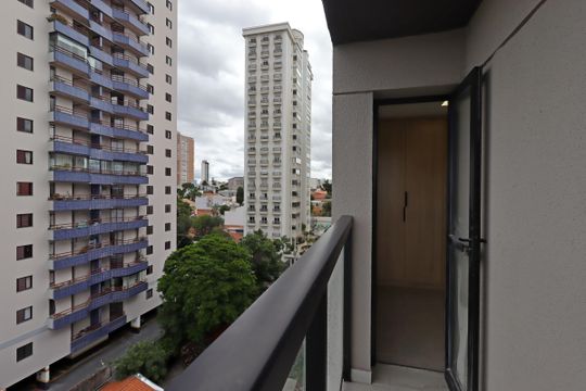 Sacada do Quarto de apartamento para alugar com 2 quartos, 51m² em Campestre, Santo André