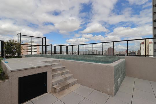 Área Comum - Piscina de apartamento para alugar com 2 quartos, 51m² em Campestre, Santo André