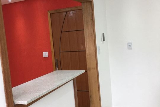 Cozinha de apartamento à venda com 1 quarto, 49m² em Jardim Dona Leopoldina, Porto Alegre