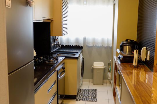 Cozinha de apartamento à venda com 3 quartos, 70m² em City Bussocaba, Osasco