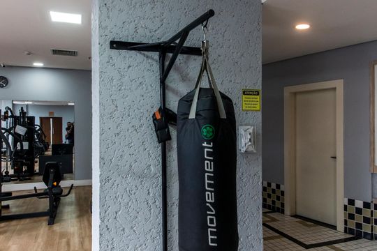 Área comum - Academia de apartamento para alugar com 1 quarto, 40m² em Alphaville Industrial, Barueri