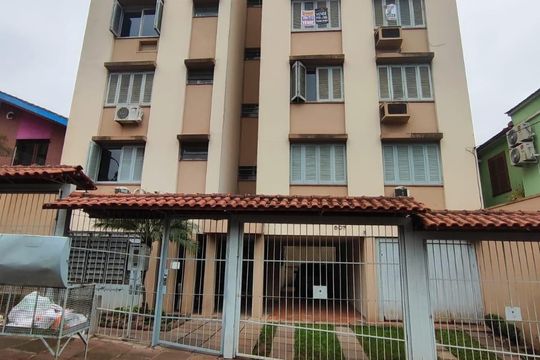 Fachada de kitnet/studio para alugar com 1 quarto, 54m² em Rio Branco, Novo Hamburgo