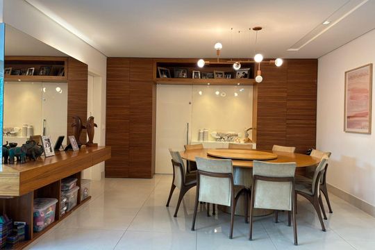 sala de apartamento à venda com 5 quartos, 243m² em Santo Agostinho, Belo Horizonte