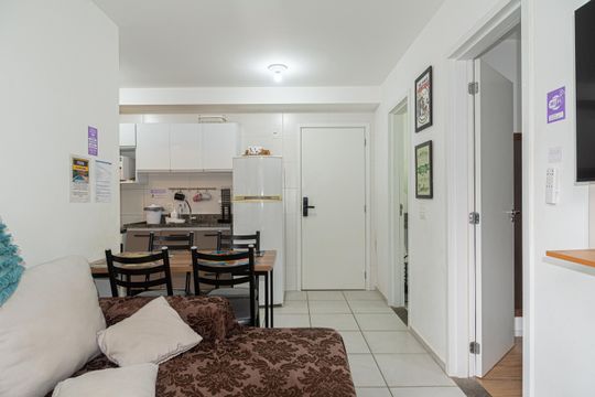 Sala de apartamento para alugar com 2 quartos, 37m² em Bela Vista, São Paulo