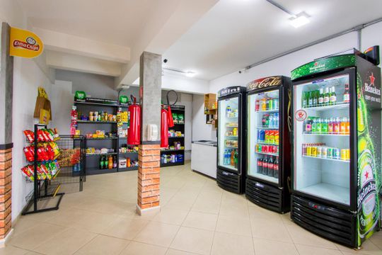 Área comum - Mini Mercado de apartamento à venda com 2 quartos, 57m² em Parque São Vicente, Santo André