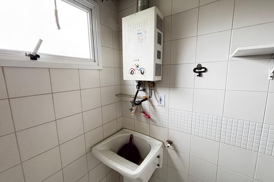 Área de Serviço de casa de condomínio para alugar com 2 quartos, 57m² em Vargem Pequena, Rio de Janeiro