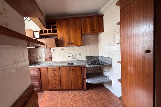 Cozinha de apartamento à venda com 3 quartos, 75m² em Centro, São Leopoldo