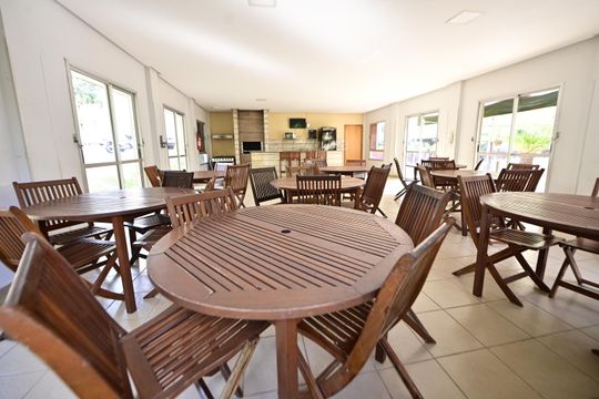 Área comum de apartamento para alugar com 2 quartos, 80m² em Setor Negrão de Lima, Goiânia