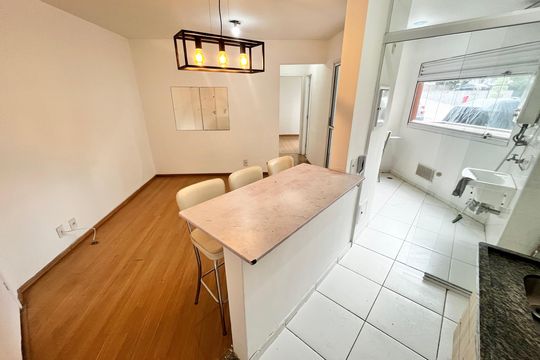 Sala/Cozinha de apartamento para alugar com 2 quartos, 50m² em Vila Bela Vista (zona Norte), São Paulo