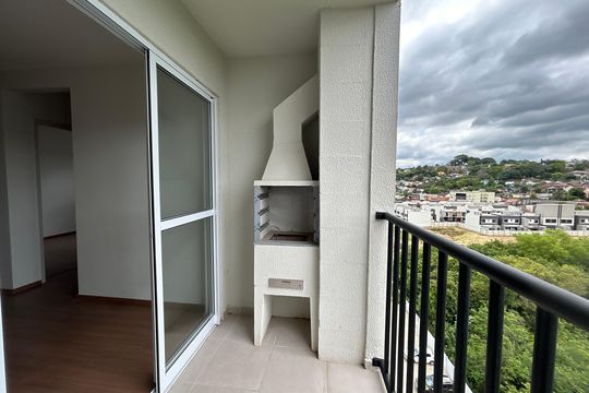 Varanda de apartamento à venda com 2 quartos, 51m² em Operário, Novo Hamburgo