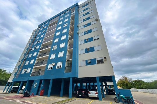 Fachada de apartamento à venda com 2 quartos, 51m² em Operário, Novo Hamburgo
