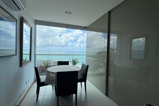 Sala de apartamento para alugar com 1 quarto, 59m² em Barra, Salvador