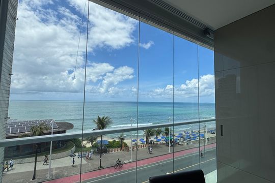 Vista do Quarto de apartamento para alugar com 1 quarto, 59m² em Barra, Salvador