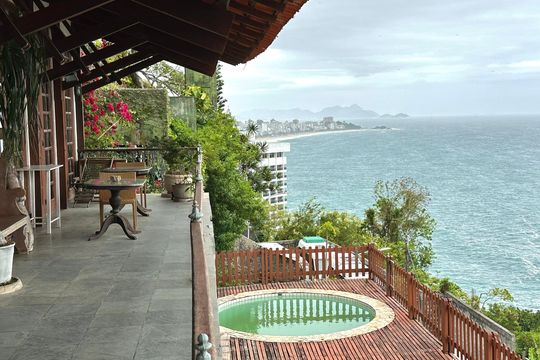Área Externa de casa à venda com 4 quartos, 524m² em Vidigal, Rio de Janeiro