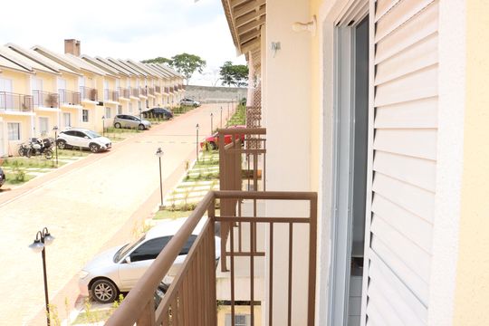 Varanda de casa de condomínio para alugar com 2 quartos, 148m² em Chácara Ondas Verdes, Cotia