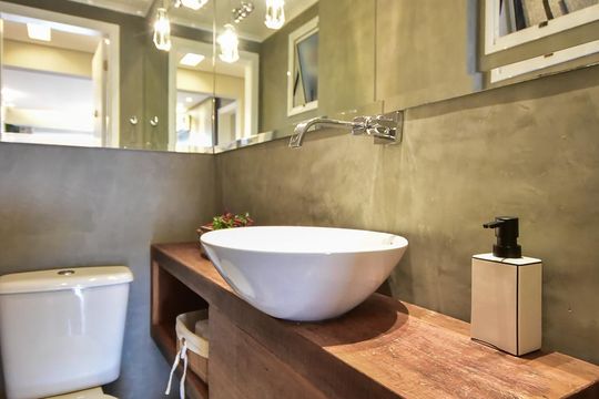 Lavabo de apartamento à venda com 2 quartos, 96m² em Vila Andrade, São Paulo