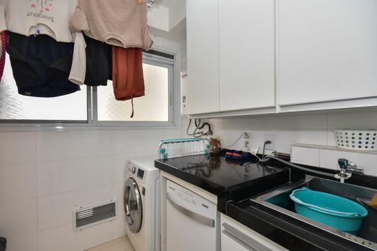 Área de Serviço  de apartamento à venda com 2 quartos, 96m² em Vila Andrade, São Paulo