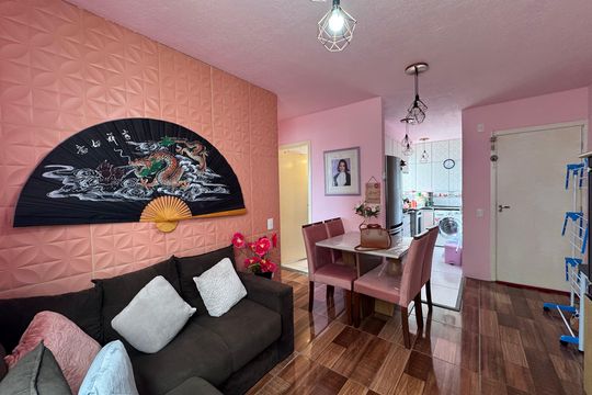 sala de apartamento à venda com 2 quartos, 96m² em Santos Dumont, São Leopoldo