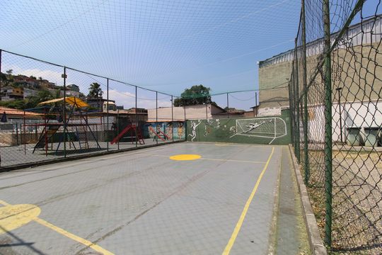Área comum - Quadra de apartamento à venda com 3 quartos, 60m² em Taquara, Rio de Janeiro
