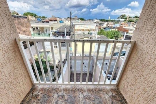 Varanda da suíte 1 de casa à venda com 2 quartos, 95m² em Vila Carolina, São Paulo