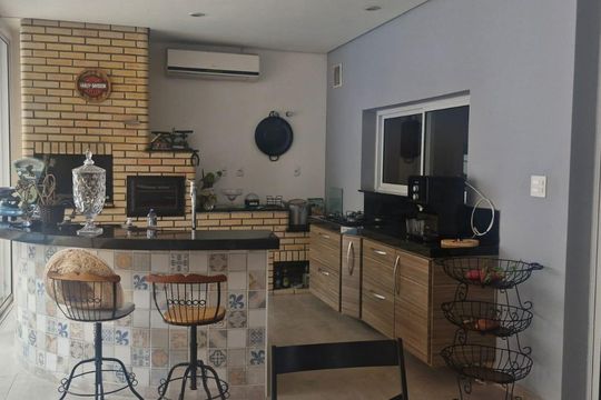 Área Externa de casa de condomínio para alugar com 3 quartos, 300m² em Jardim Bandeirantes, Sorocaba