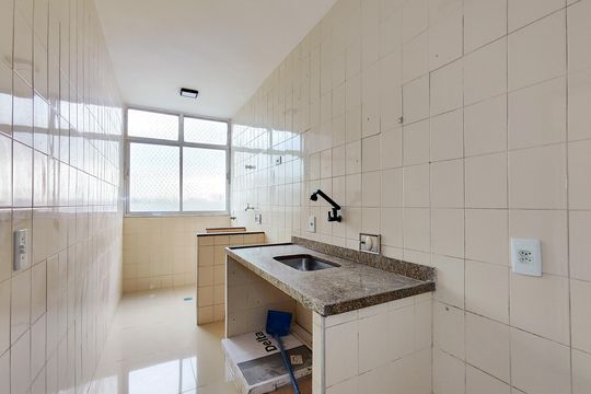 Cozinha e Área de Serviço de apartamento à venda com 2 quartos, 58m² em Andaraí, Rio de Janeiro