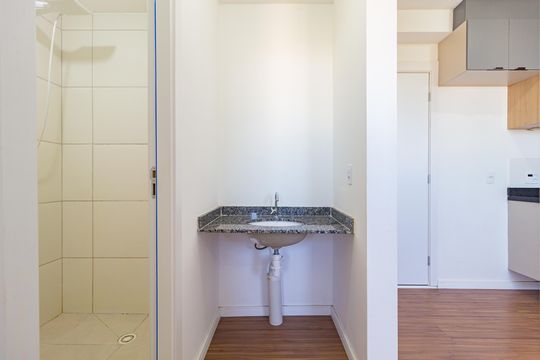 Banheiro de apartamento para alugar com 2 quartos, 35m² em Mooca, São Paulo
