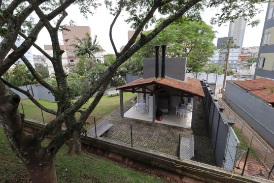 Área Comum - Churrasqueira de apartamento à venda com 2 quartos, 50m² em Vila Lutécia, Santo André