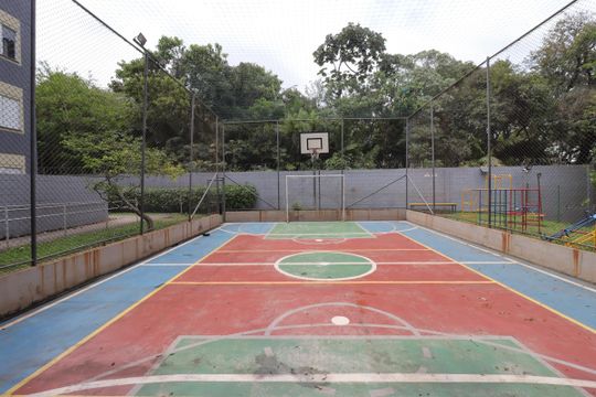 Área Comum - Quadra de apartamento à venda com 2 quartos, 50m² em Vila Lutécia, Santo André