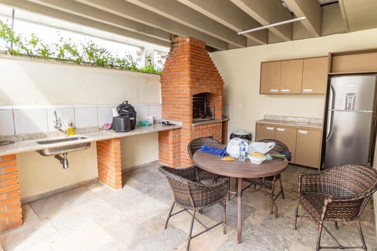 Área comum - Churrasqueira de apartamento para alugar com 4 quartos, 260m² em Tatuapé, São Paulo