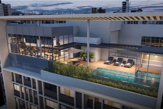 Apartamento à venda com 1 quarto, 24m² em Lourdes, Belo Horizonte