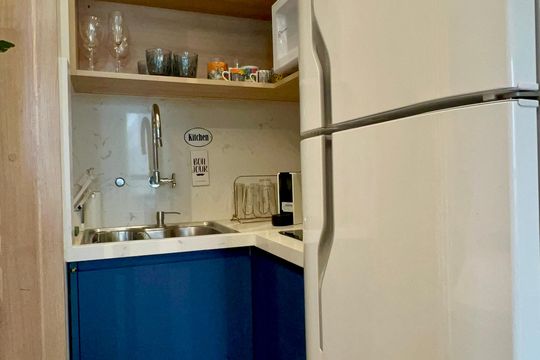 Cozinha de kitnet/studio à venda com 1 quarto, 40m² em Cerqueira César, São Paulo