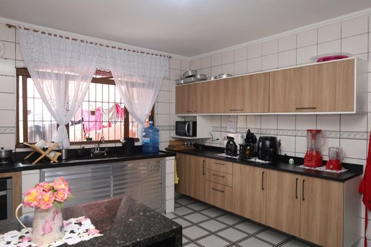 Cozinha de casa à venda com 2 quartos, 110m² em Jardim Pedro José Nunes, São Paulo
