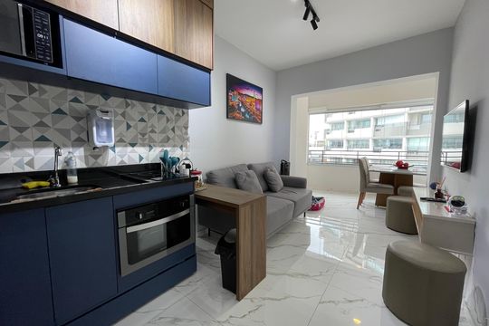 Sala de apartamento para alugar com 1 quarto, 31m² em Butantã, São Paulo