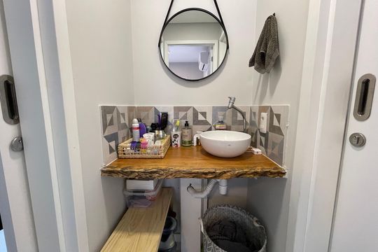 Banheiro de apartamento para alugar com 1 quarto, 31m² em Butantã, São Paulo