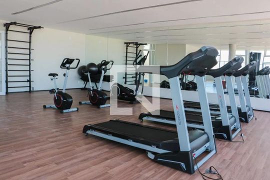 Área comum - Academia de apartamento para alugar com 1 quarto, 31m² em Butantã, São Paulo