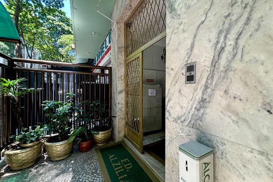 Área comum de apartamento para alugar com 2 quartos, 50m² em Copacabana, Rio de Janeiro