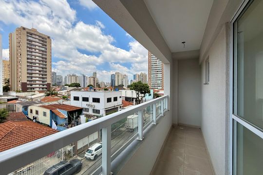 Sacada de apartamento à venda com 1 quarto, 27m² em Itaim Bibi, São Paulo