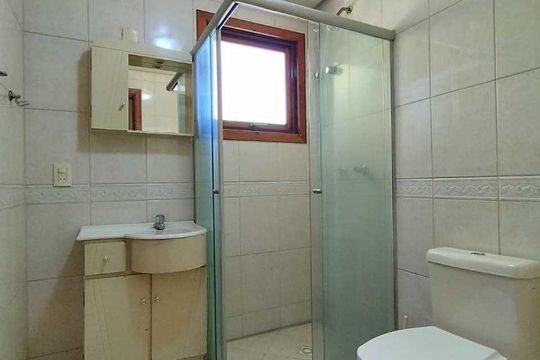 Banheiro da Suíte de apartamento para alugar com 3 quartos, 120m² em Rio Branco, Novo Hamburgo