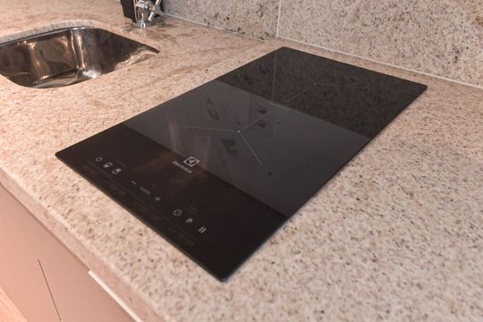 Cozinha de kitnet/studio à venda com 1 quarto, 37m² em Jardim das Acacias, São Paulo