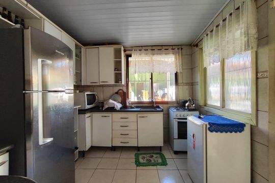 Cozinha de casa para alugar com 2 quartos, 115m² em Rondônia, Novo Hamburgo