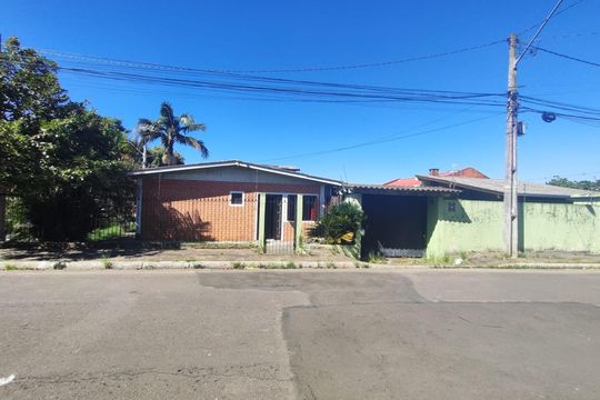 Fachada de casa para alugar com 2 quartos, 115m² em Rondônia, Novo Hamburgo