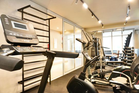 Área comum - Academia de apartamento à venda com 2 quartos, 67m² em Funcionários, Belo Horizonte