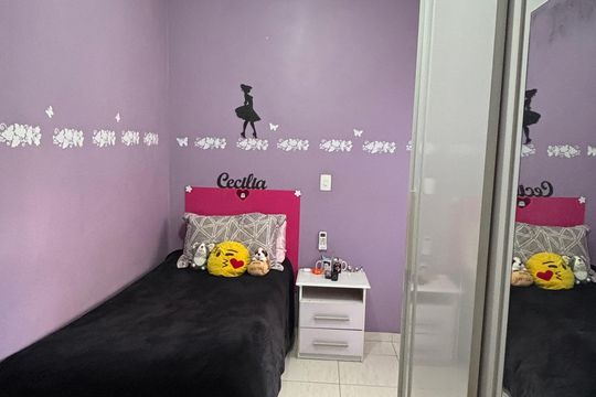 Quarto de apartamento à venda com 2 quartos, 75m² em Utinga, Santo André