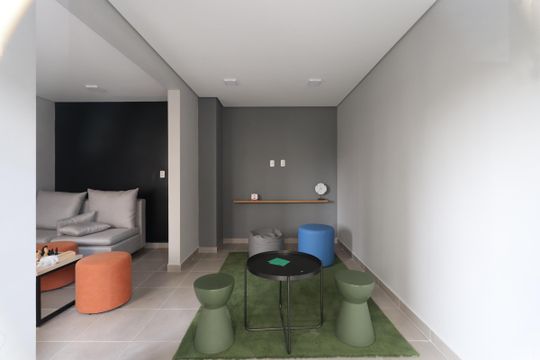 Área comum de apartamento para alugar com 2 quartos, 36m² em Guaiauna, São Paulo