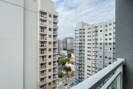 Varanda da Suíte de apartamento para alugar com 2 quartos, 54m² em Santo Cristo, Rio de Janeiro