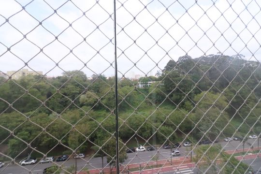 VIsta Varanda Sala de apartamento para alugar com 2 quartos, 57m² em Umuarama, Osasco