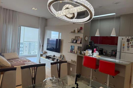 Sala de apartamento à venda com 3 quartos, 96m² em Morumbi, São Paulo