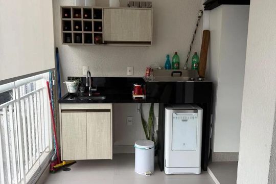 Varanda de apartamento à venda com 3 quartos, 96m² em Morumbi, São Paulo